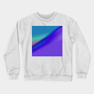 blue green abstract art Crewneck Sweatshirt